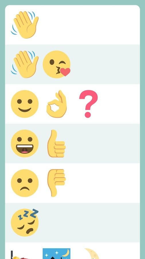 Wemogee手机客户端(emoji转化短语)截图1