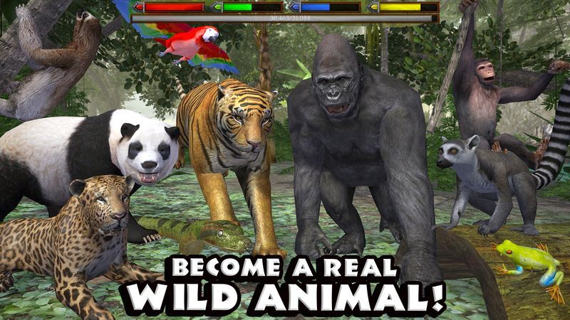 终极的丛林模拟全动物解锁版截图1
