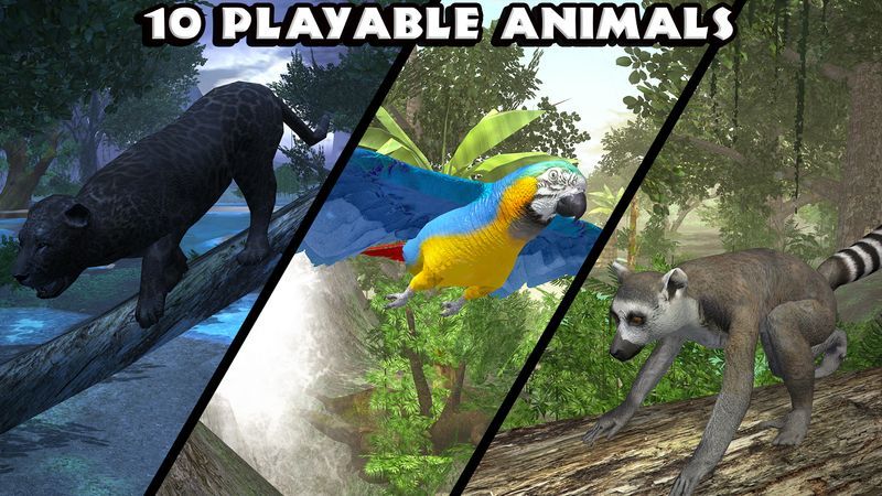 终极的丛林模拟全动物解锁版截图2