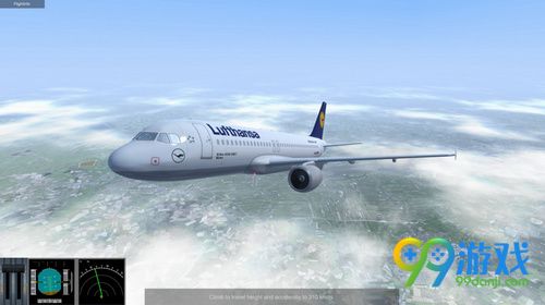 A320客机模拟截图