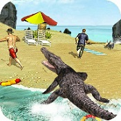 海滩鳄鱼攻击修改版