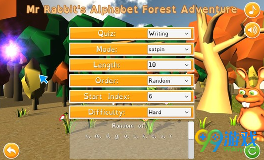 Mr Rabbit's Alphabet Forest Adventure截图8