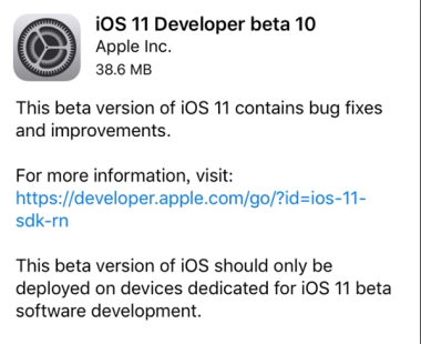 iOS11beta10更新后耗不耗电 iOS11beta10耗电使用评测