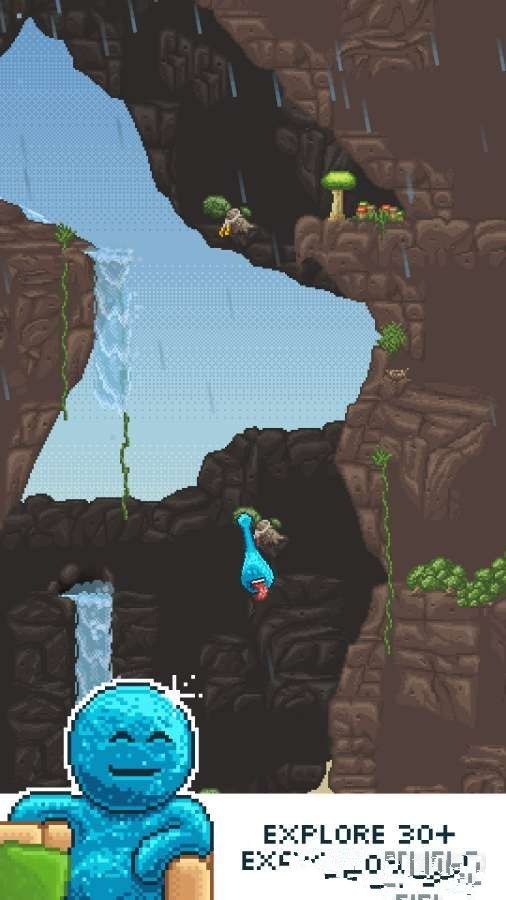 咕噜的攀岩冒险手游iPhone版(Guru Gloo:Adventure Climb)截图4
