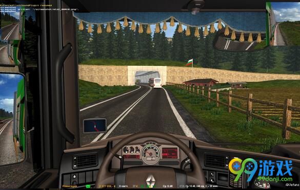 欧洲卡车模拟2v1.28大型天气环境改善MOD