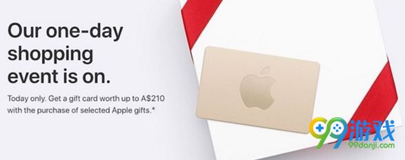 苹果黑五促销活动 买iPad/iPhone最高可得一千元礼品卡