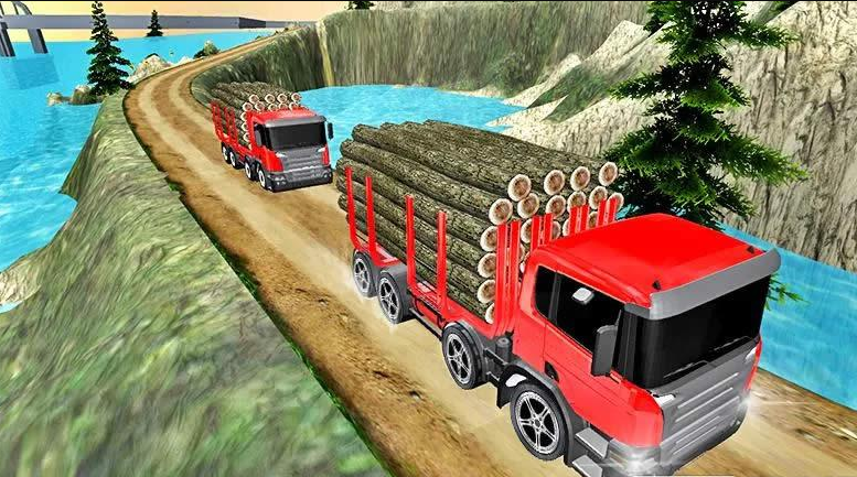 欧洲卡车司机驾驶模拟(Real Euro Cargo Truck Drive Simulator)iOS版截图1