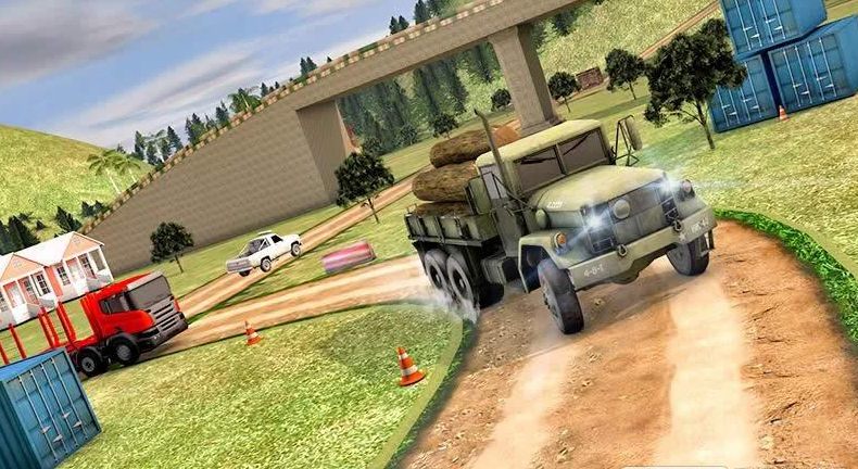 欧洲卡车司机驾驶模拟(Real Euro Cargo Truck Drive Simulator)iOS版截图2