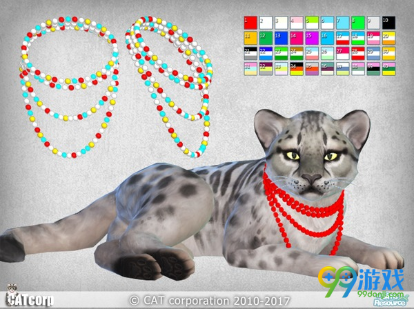 模拟人生4v1.37猫咪的珠子项链MOD