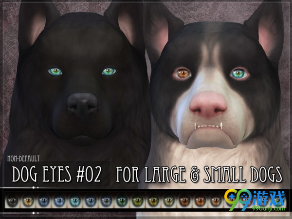 模拟人生4v1.37星球效果的狗狗眼睛包MOD
