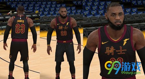NBA2K18最新骑士火箭球衣组合MOD