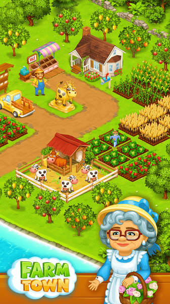 农场镇:农村之快乐故事iOS版截图1