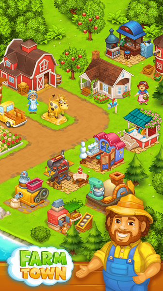 农场镇:农村之快乐故事iOS版截图2