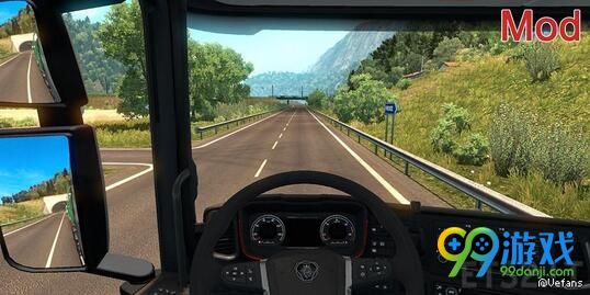 欧洲卡车模拟2v1.30.x道路去除封锁mod