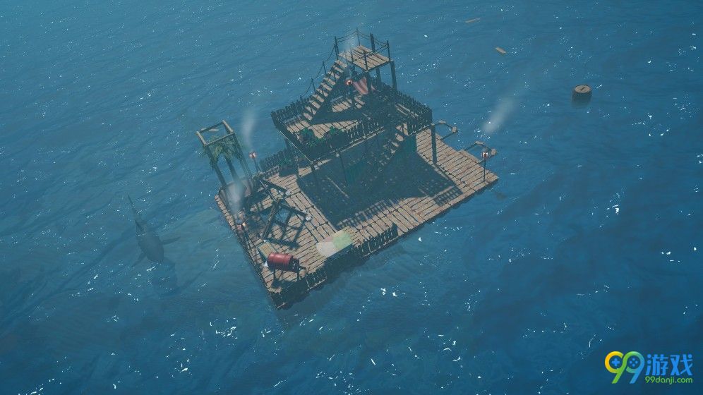 做一名欢乐的海上环卫工——《木筏生存 Raft》游戏简评