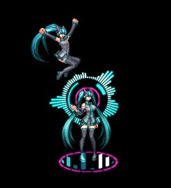 dnf初音套光环怎么样 dnf初音套光环外观特效预览