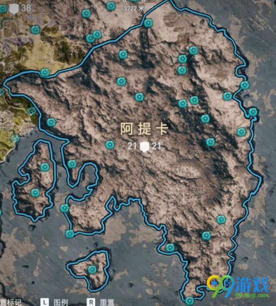 刺客信条奥德赛奥利哈刚在哪找 全地图奥利哈刚分布图