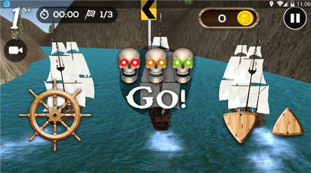 海盗船赛艇3D手游截图1
