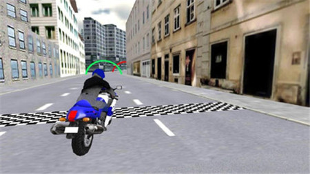 摩托车城市驾驶3D游戏