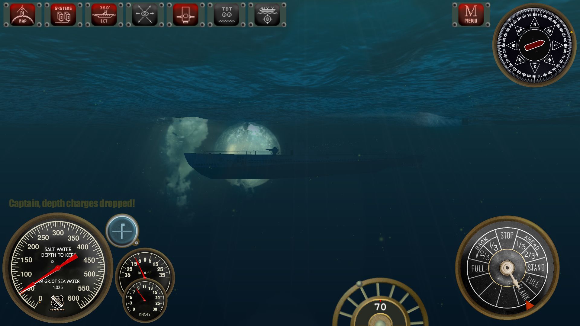深水潜艇模拟器截图4