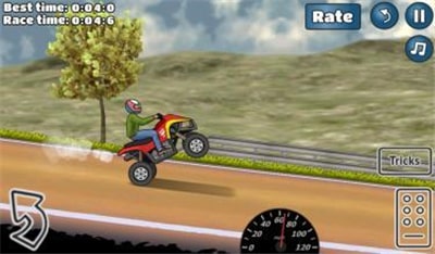 有鬼火摩托车的游戏手机版截图2
