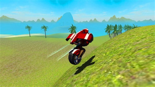 摩托车飞行模拟器游戏