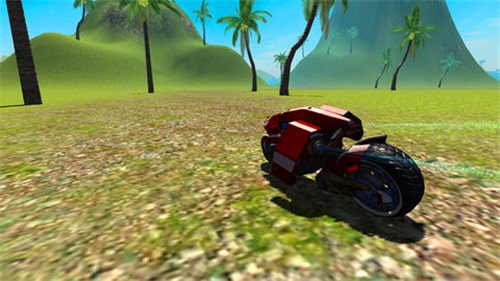 摩托车飞行模拟器游戏