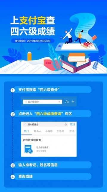 支付宝怎么查四六级成绩 支付宝查询四六级成绩方法