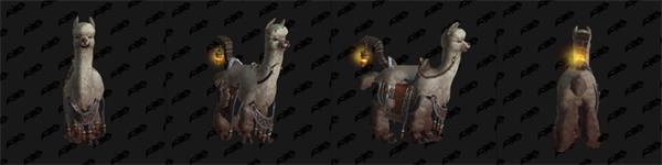 魔兽世界8.3版本三种羊驼坐骑怎么样 魔兽世界8.3版本三种羊驼坐骑预览