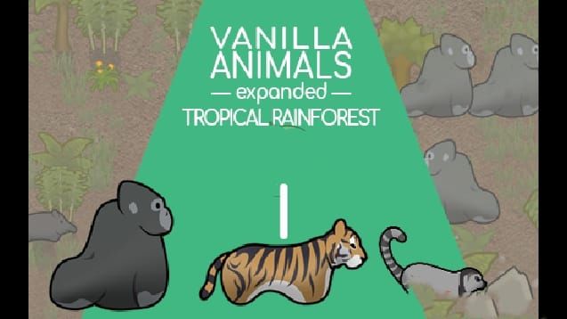 边缘世界热带雨林动物扩展包MOD