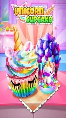 彩虹杯形蛋糕截图3