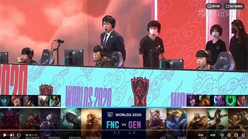 英雄联盟S10小组赛第四日FNC vs GEN比赛视频 FNC战胜GEN