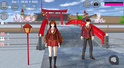 樱花校园模拟器之万圣节中文最新版截图3