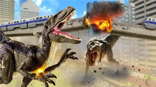 恐龙毁灭城市游戏截图3