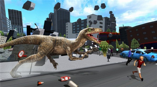 恐龙毁灭城市游戏截图4