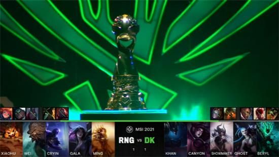 2021MSI决赛RNG对DK比赛回顾 2021英雄联盟季中冠军赛决赛RNG vs DK比赛视频