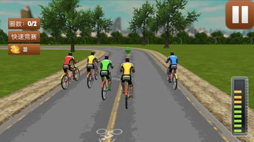 3D模拟自行车越野截图1