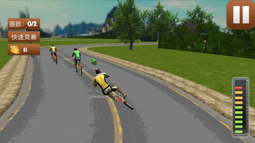 3D模拟自行车越野截图3