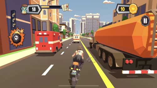 混乱交通摩托车骑士(Chaos Traffic Motorbike Rider)截图3