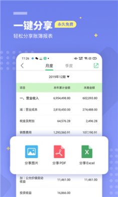 柠檬云财务截图3