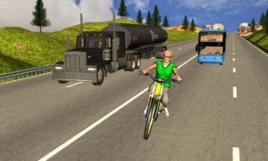 自行车比赛模拟器(BicycleRiderTrafficRace)