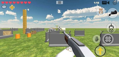 我的战争多人沙盒射击无限等级无限金币