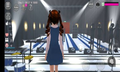 樱花校园模拟器敞篷车1.039.07截图5