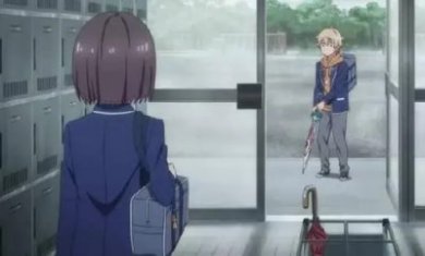 一个小男孩给女孩钱gif半成品截图1