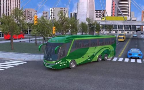 欧洲城市巴士驾驶游戏3D(EuroCityBusDrivingGame3D)截图2