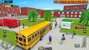 校车驾驶巴士(SchoolBusCoachSimulator3D)截图1