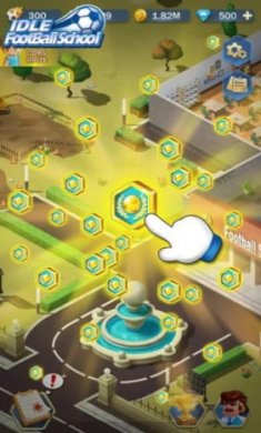 空闲足球学校游戏