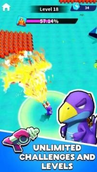 恐龙冲刺群射截图1