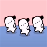 抖音三只小狗跳舞表情包
