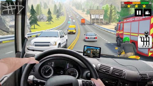 货运卡车游戏3D(Cargo Delivery Truck Games 3D)截图1